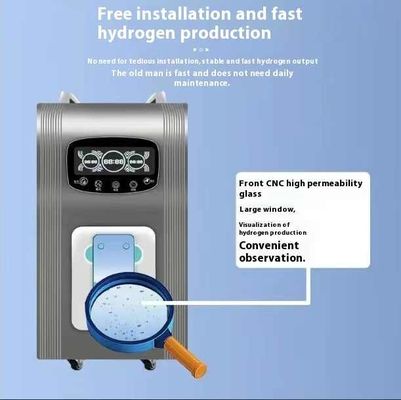 Good price फैक्टरी नई स्टेनलेस स्टील हाइड्रोजन श्वासयंत्र 3000ml क्षमताओं आउटडोर डेस्कटॉप स्थापना डिजाइन मॉडल Weizi ऑनलाइन