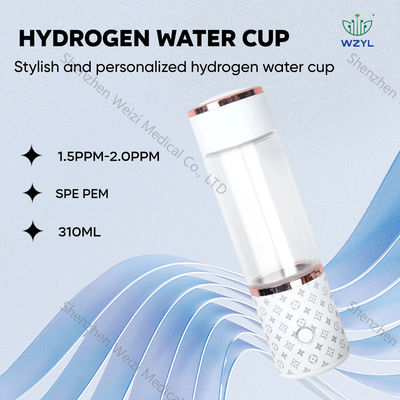 Good price 1.5ppm-2ppm H2 नैनो हाइड्रोजन पानी की बोतल खाद्य ग्रेड रोगों की रोकथाम ऑनलाइन
