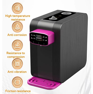 Good price AC110/220V हाइड्रोजन वाटर मशीन डिस्पेंसर 4000ppb गर्म पानी भरने की प्रणालियों के साथ ऑनलाइन